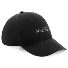 EMBROIDERED BASEBALL CAP - BLACK