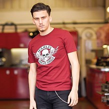Deep Red Motorhead T-shirt