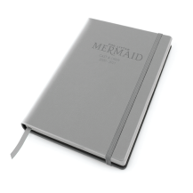 DEBOSSED A5 NOTEBOOK - GREY